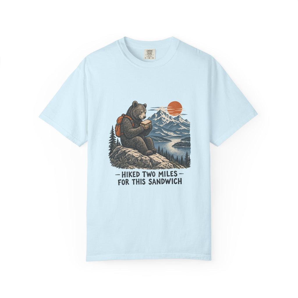Hiked Two Miles for This Sandwich T-Shirt – Chambray