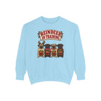 Reindeer in Training Sweatshirt – Chambray