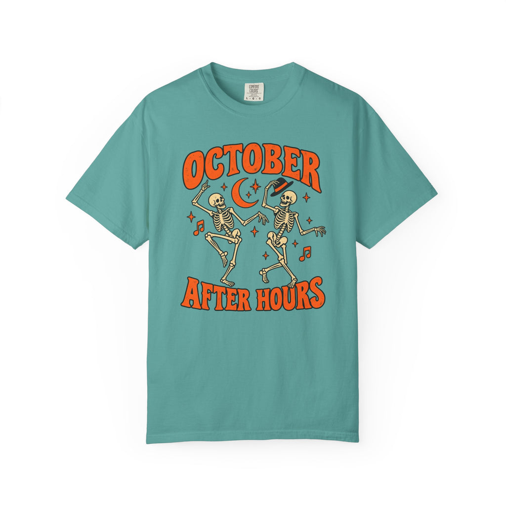 October After Hours T-Shirt – Seafoam