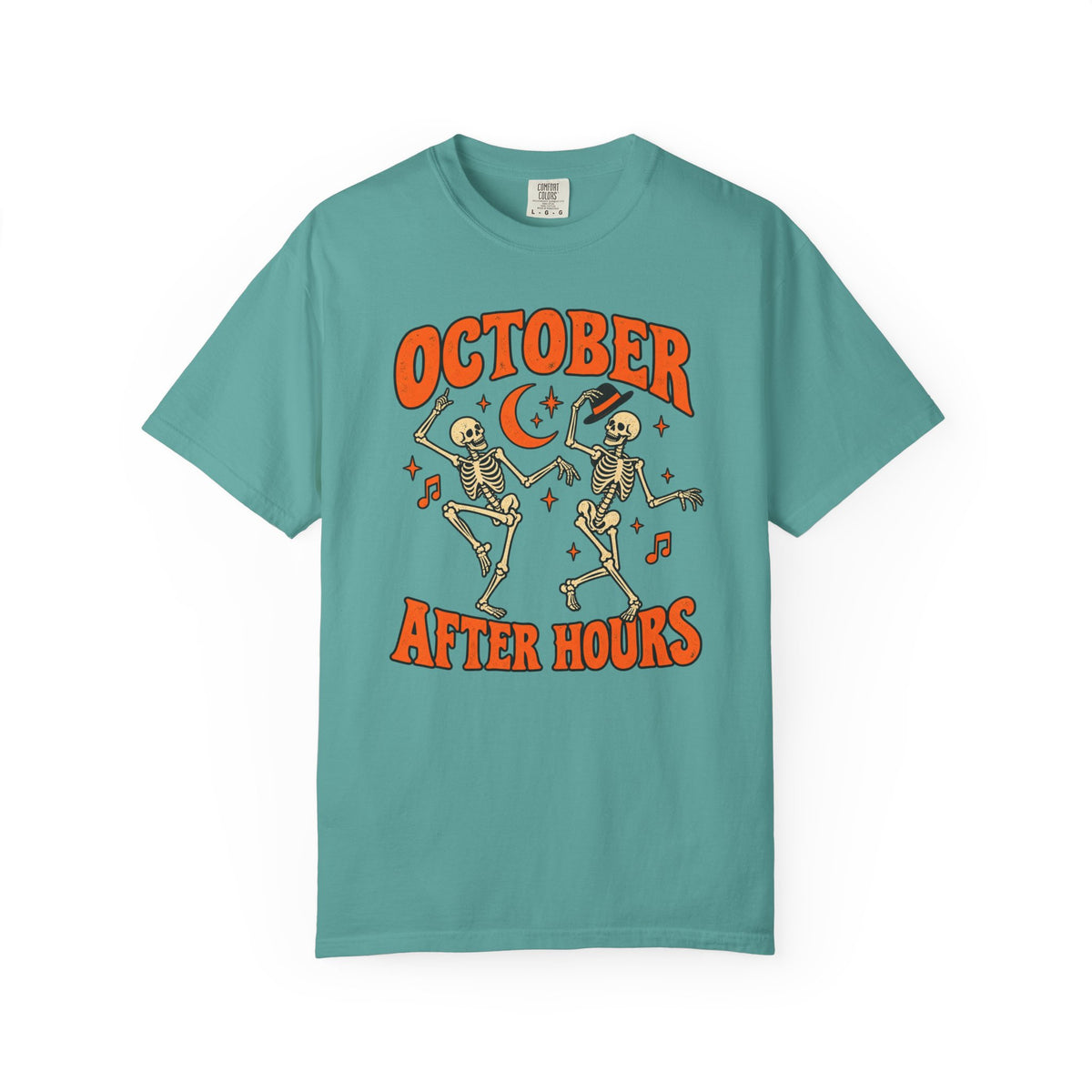 October After Hours T-Shirt – Seafoam