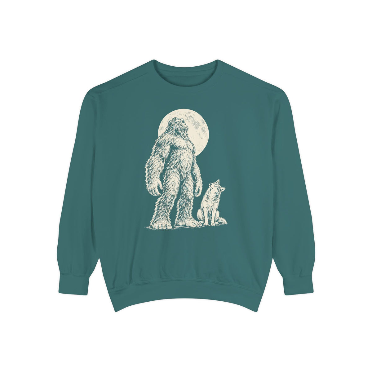 Bigfoot Moon Howl Sweatshirt