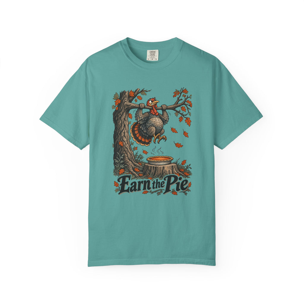 Earn the Pie T-Shirt – Seafoam