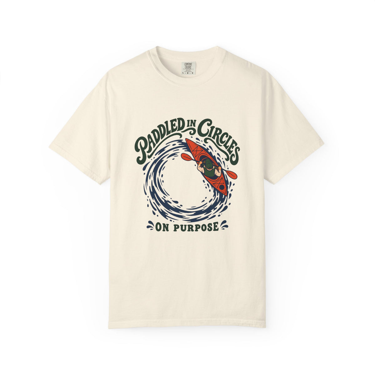 Paddled in Circles T-Shirt – Ivory
