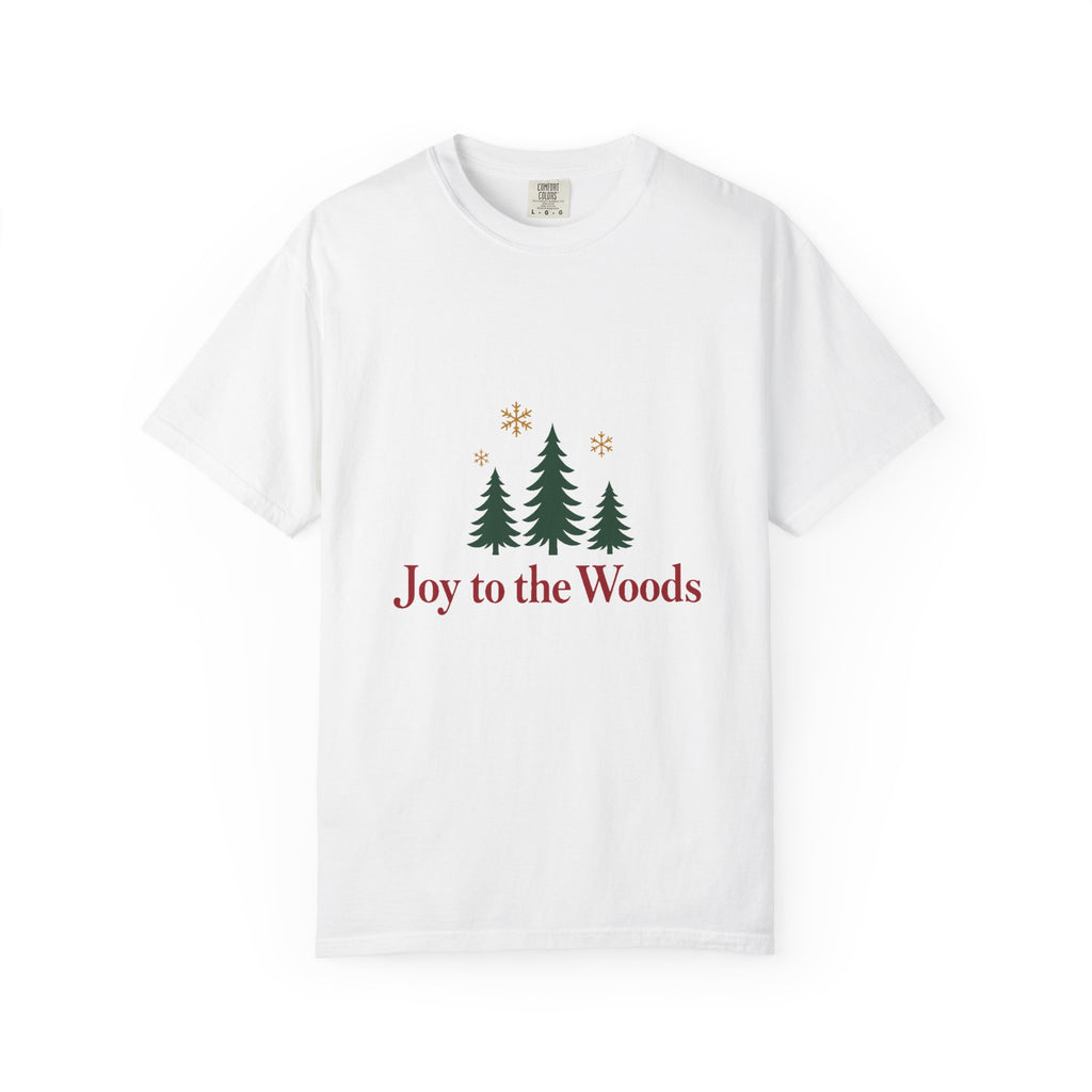 Joy to the Woods T-Shirt – White