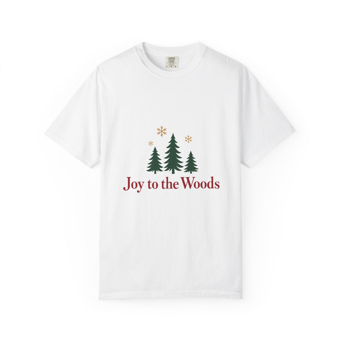 Joy to the Woods T-Shirt – White