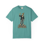 Party on Top, Pajamas Below T-Shirt – Seafoam
