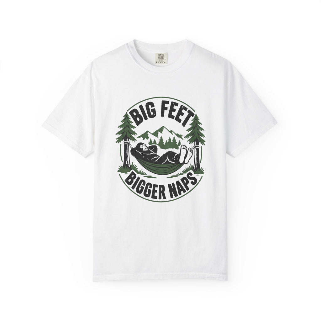 Big Feet, Bigger Naps T-Shirt – White