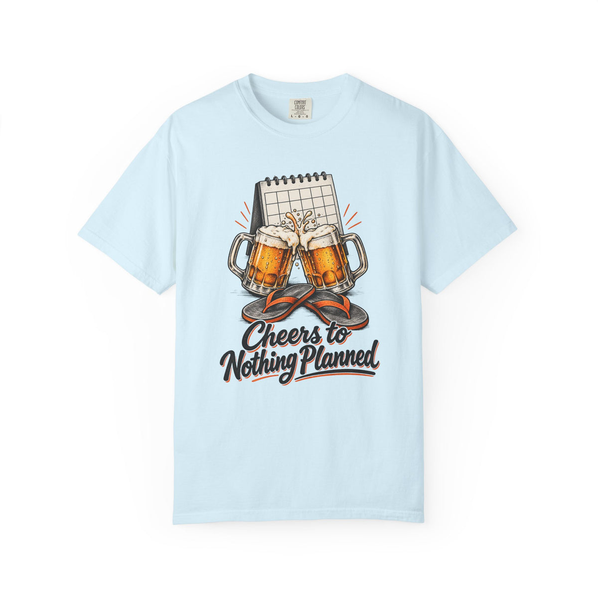 Cheers to Nothing Planned T-Shirt – Chambray