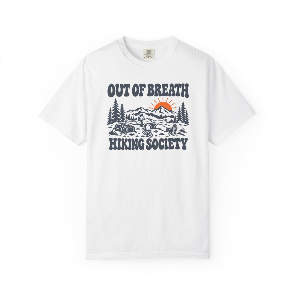 Out of Breath Hiking Society Flat Out T-Shirt