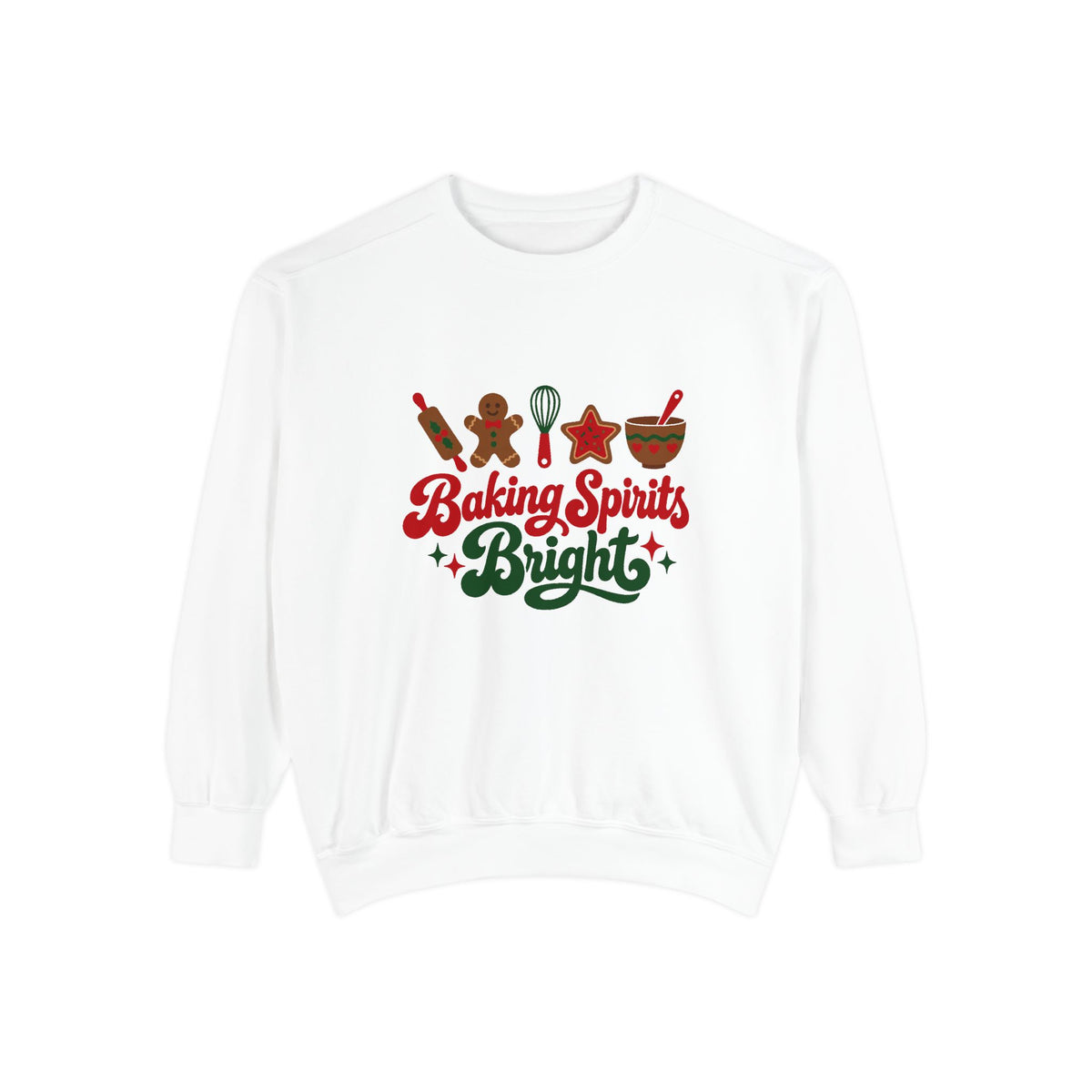 Baking Spirits Bright Sweatshirt – White