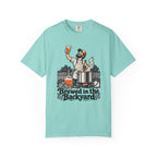 Brewed in the Backyard T-Shirt – Chalky Mint