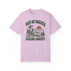 Out of Breath Hiking Society Trail Sign T-Shirt
