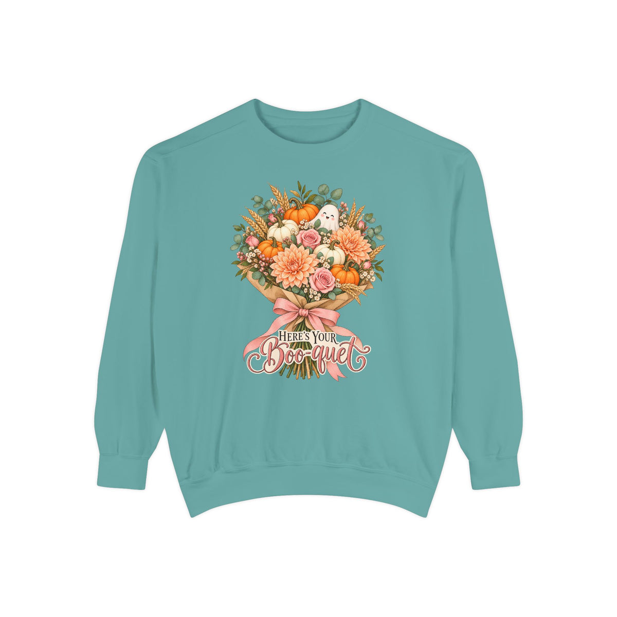 Here's Your Boo-quet Sweatshirt – Seafoam