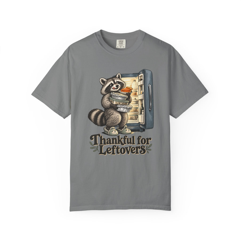 Thankful for Leftovers T-Shirt – Grey