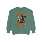 Small Dog, Big Boo Sweatshirt – Light Green