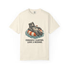 Currently Floating. Leave a Message. T-Shirt – Ivory