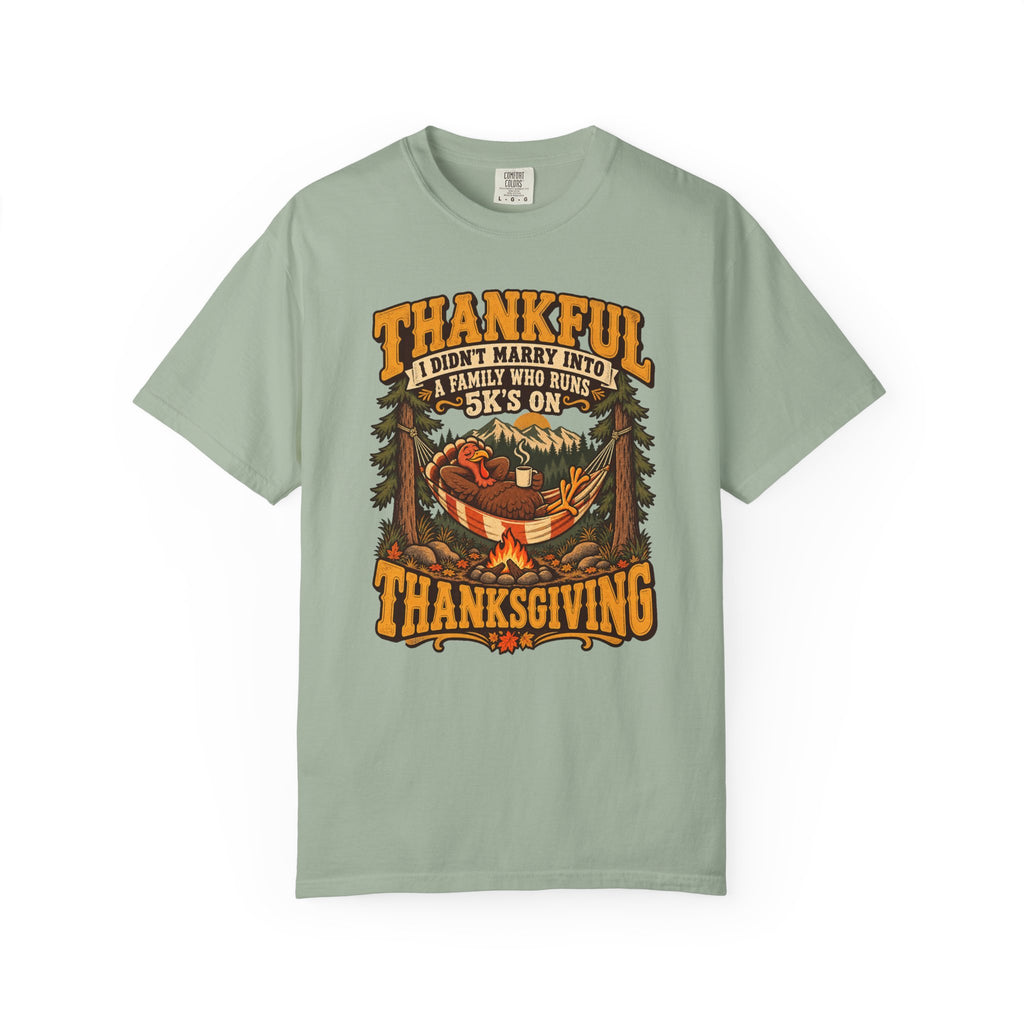Not a 5K Family Turkey Hammock T-Shirt