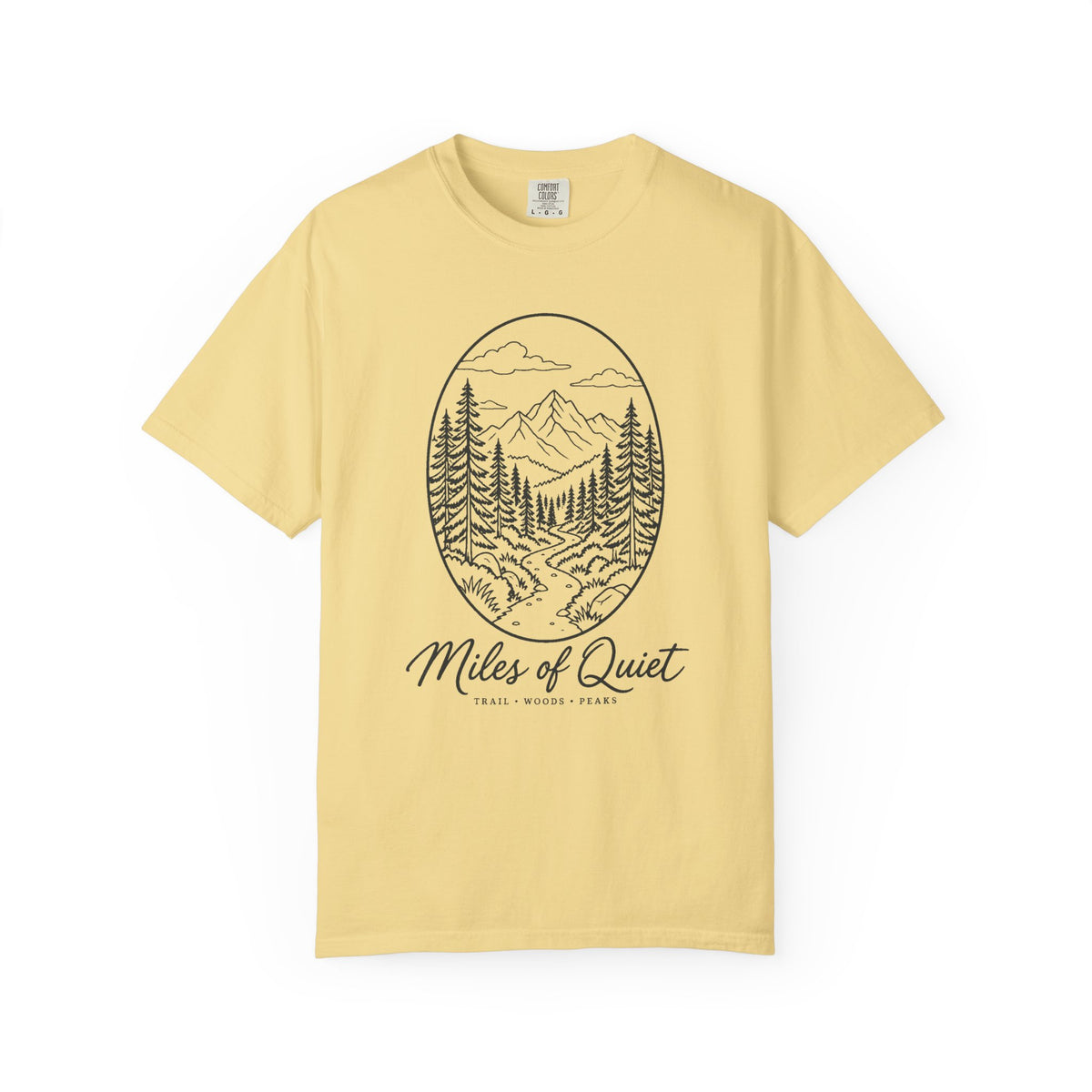Miles of Quiet T-Shirt – Butter