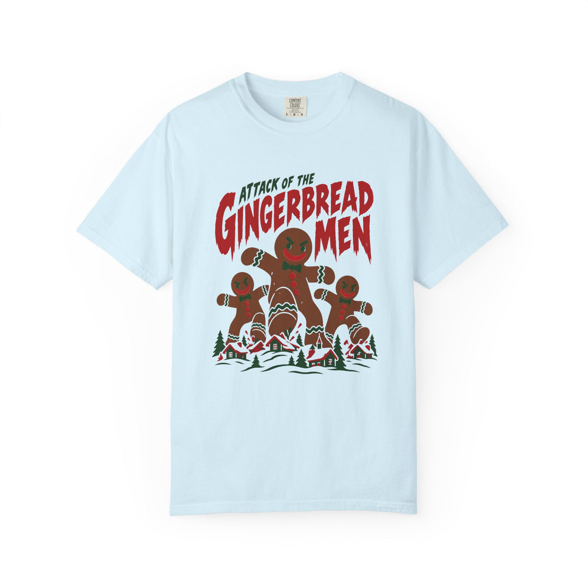 Attack of the Gingerbread Men T-Shirt – Chambray
