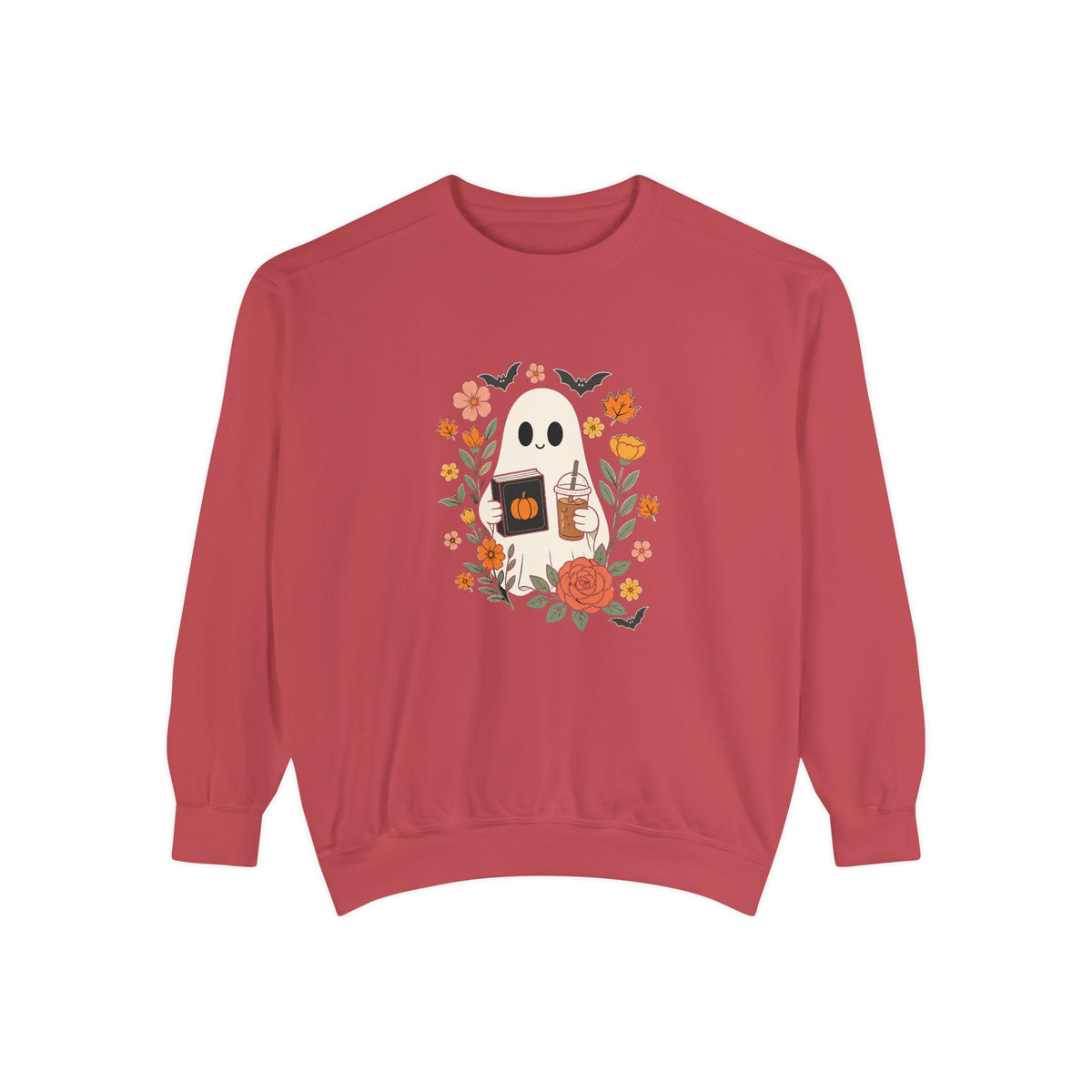 Ghost Book Club Sweatshirt – Crimson