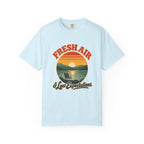 Fresh Air & Low Expectations T-Shirt – Chambray
