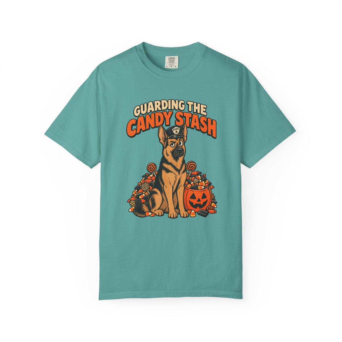 Guarding the Candy Stash T-Shirt – Seafoam