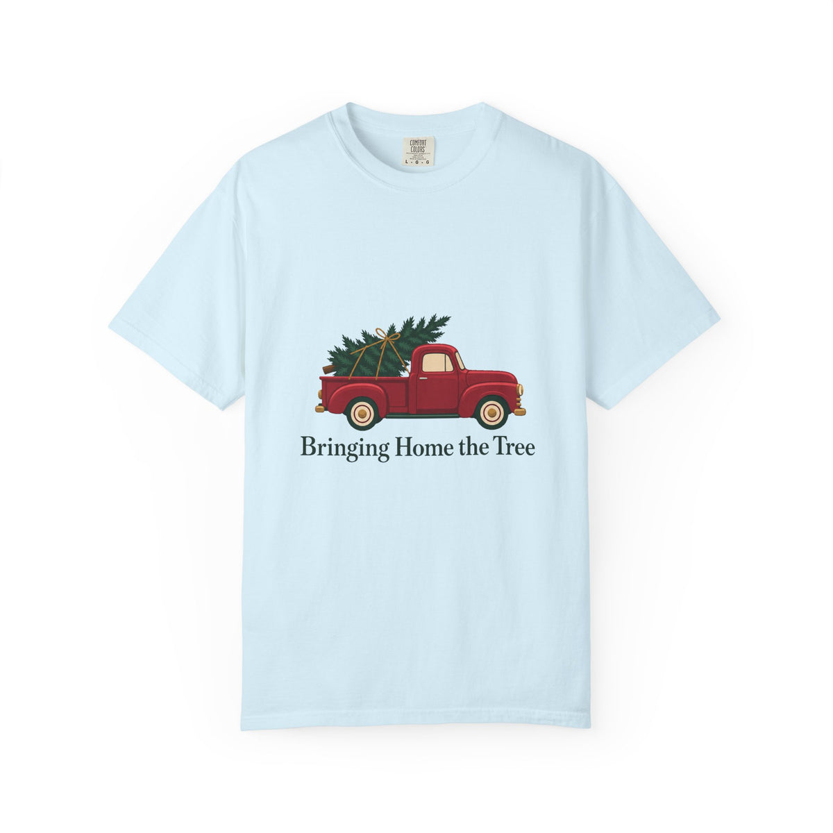 Bringing Home the Tree T-Shirt – Chambray