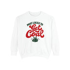Most Likely To Get Coal Sweatshirt – White