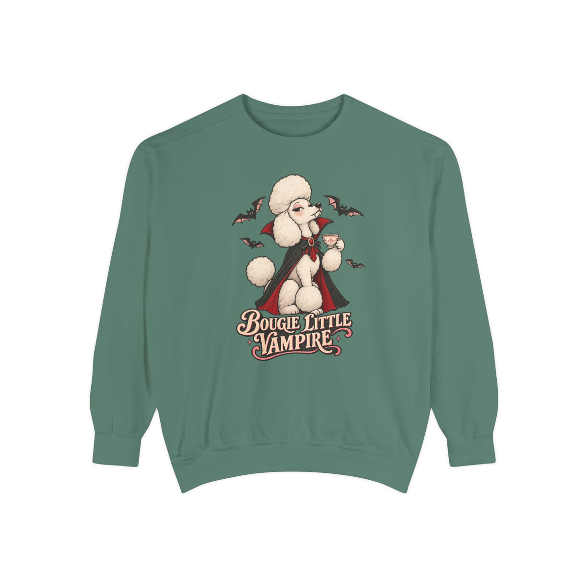 Bougie Little Vampire Sweatshirt – Light Green