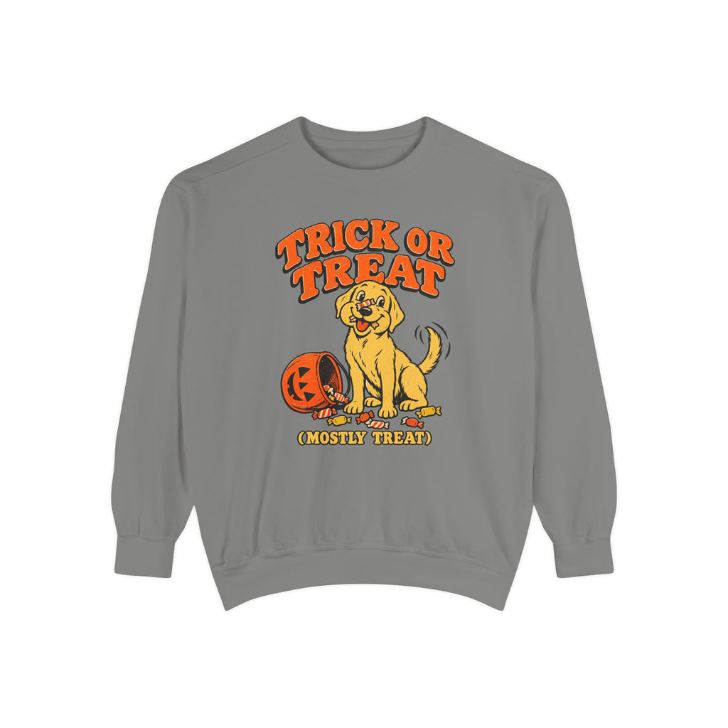 Trick or Treat (Mostly Treat) Sweatshirt – Grey