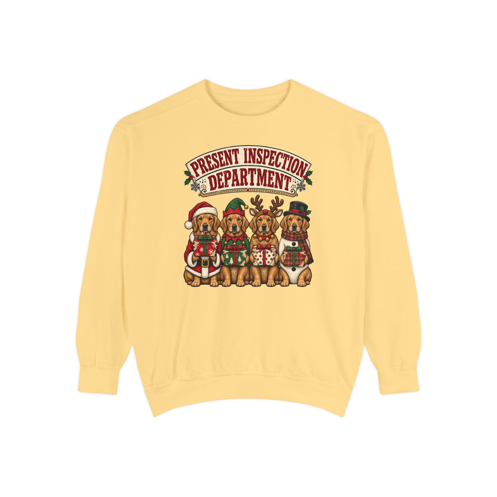 Present Inspection Department Sweatshirt – Butter