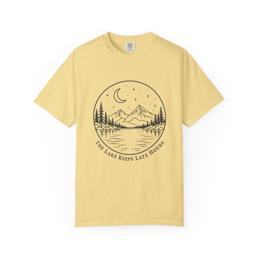 The Lake Keeps Late Hours T-Shirt – Butter