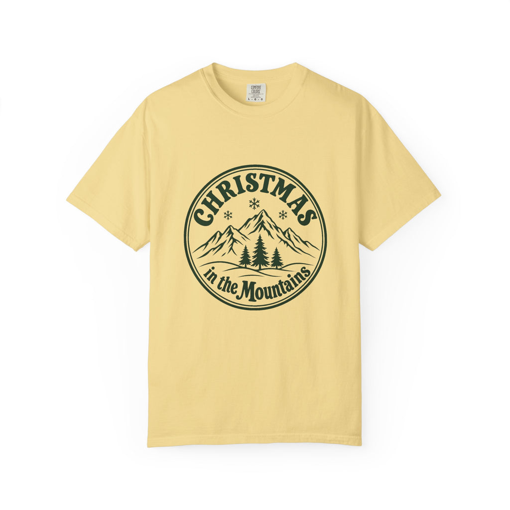 Christmas in the Mountains T-Shirt – Butter