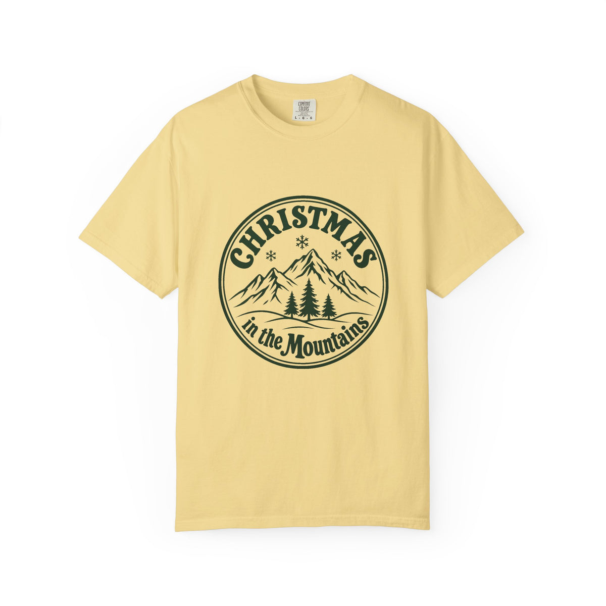 Christmas in the Mountains T-Shirt – Butter