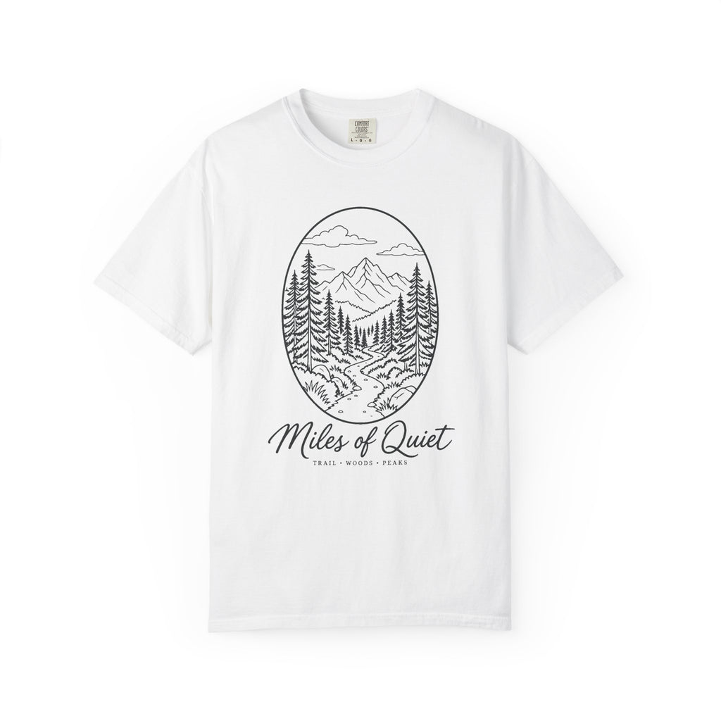 Miles of Quiet T-Shirt – White