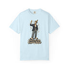 Party on Top, Pajamas Below T-Shirt – Chambray