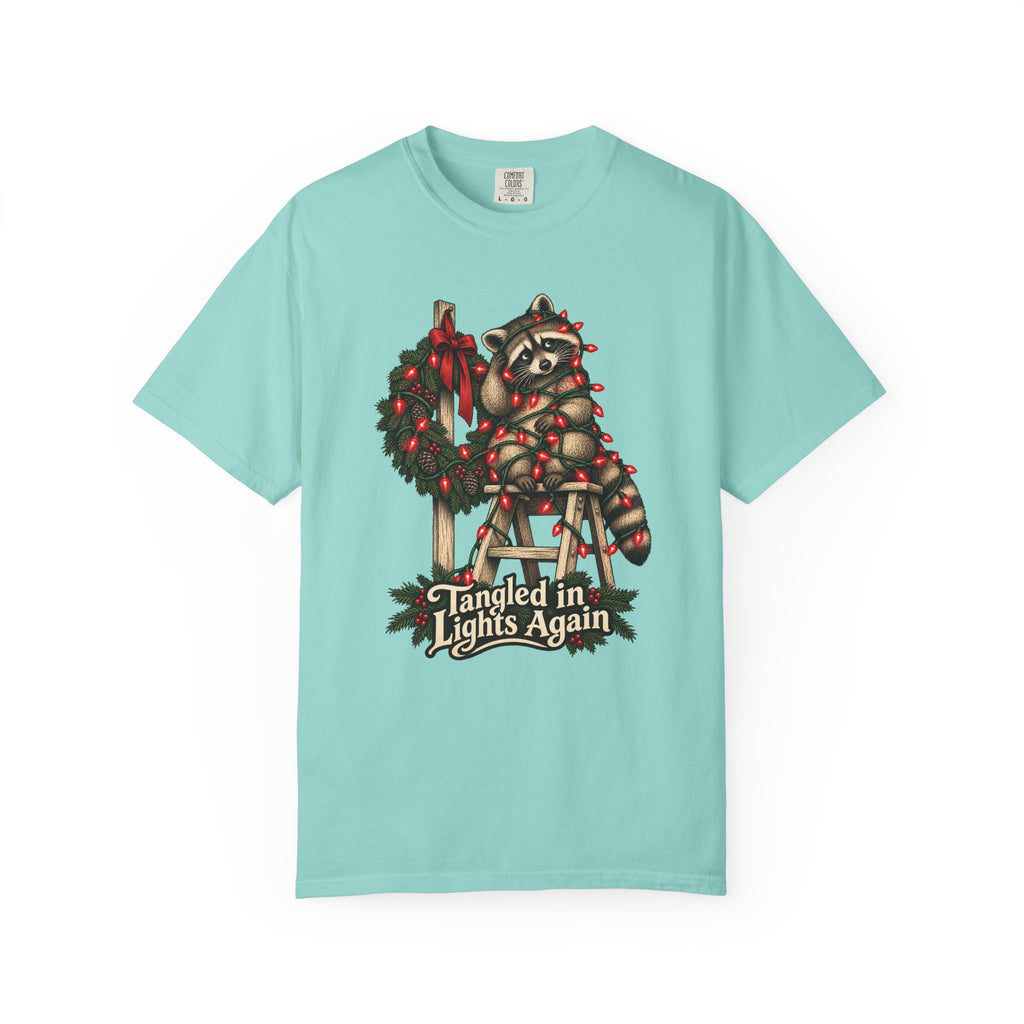 Tangled in Lights Again T-Shirt – Chalky Mint