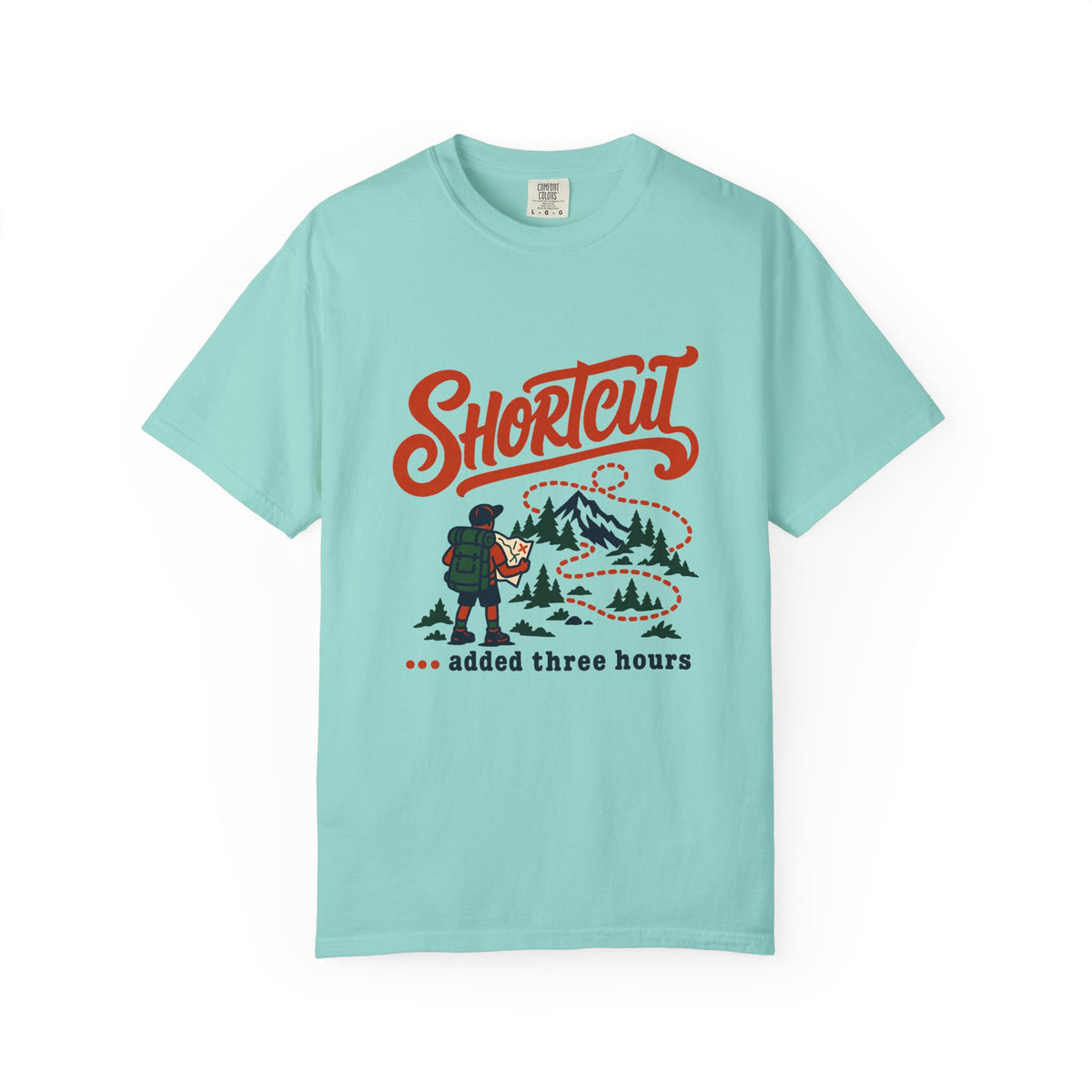 Shortcut Added Three Hours T-Shirt – Chalky Mint