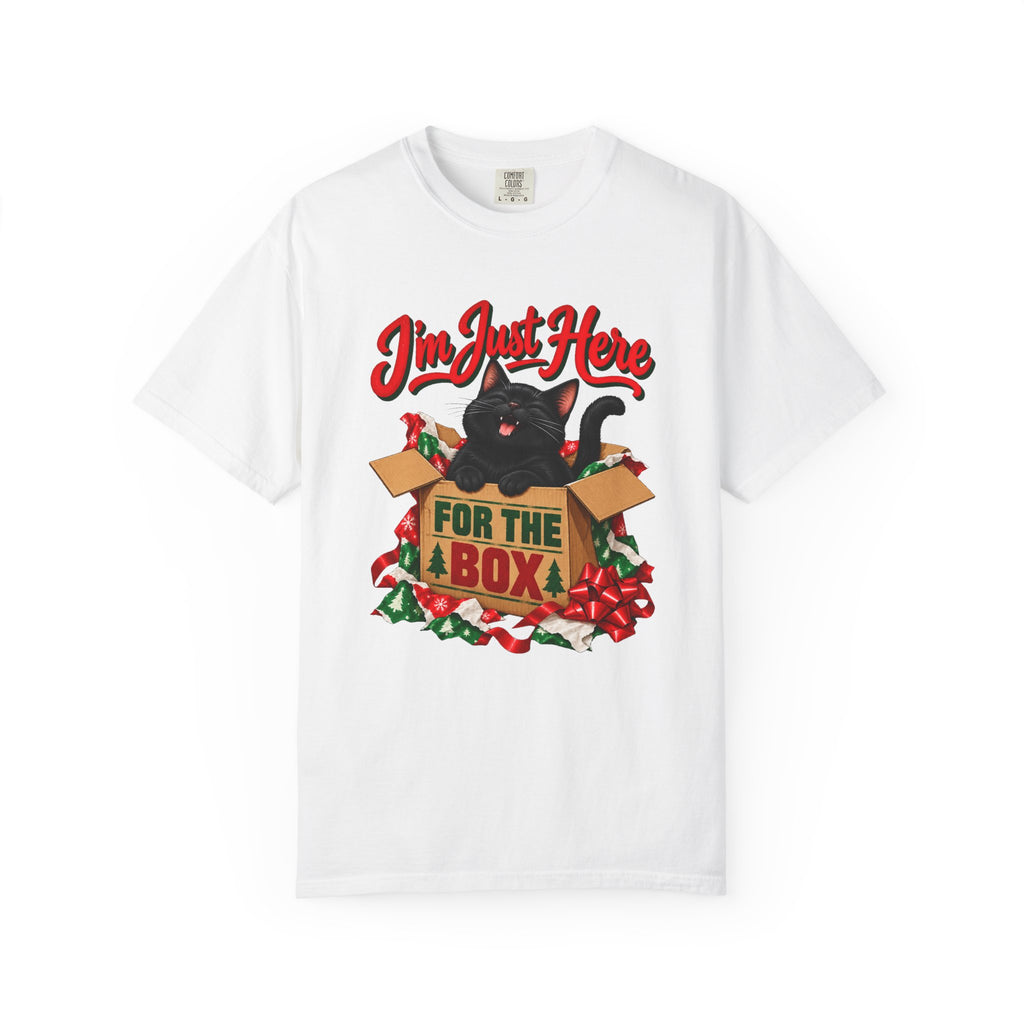 I'm Just Here for the Box T-Shirt – White