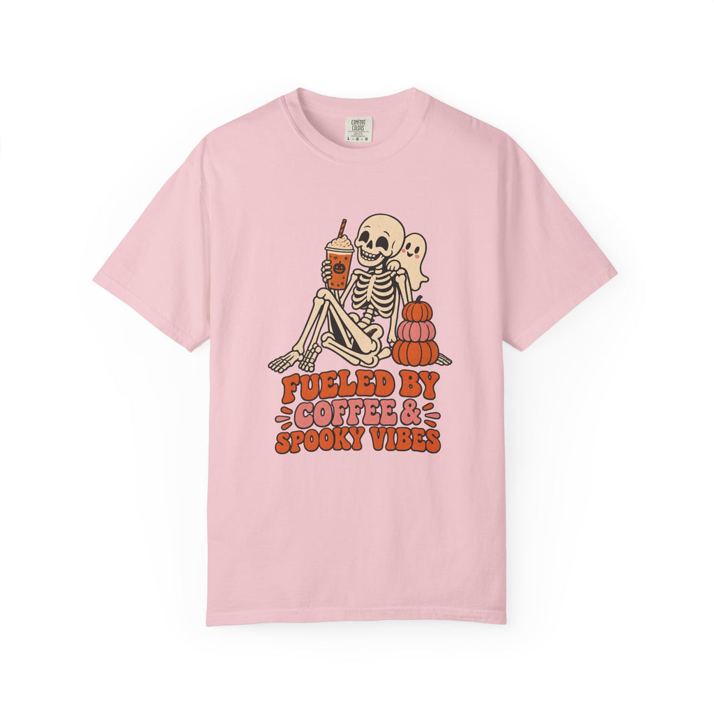 Fueled by Coffee & Spooky Vibes T-Shirt – Blossom