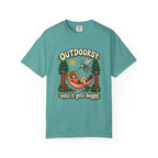Outdoorsy Until It Gets Buggy T-Shirt – Seafoam