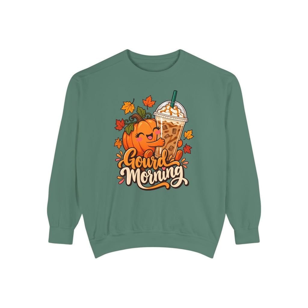 Gourd Morning Sweatshirt – Light Green