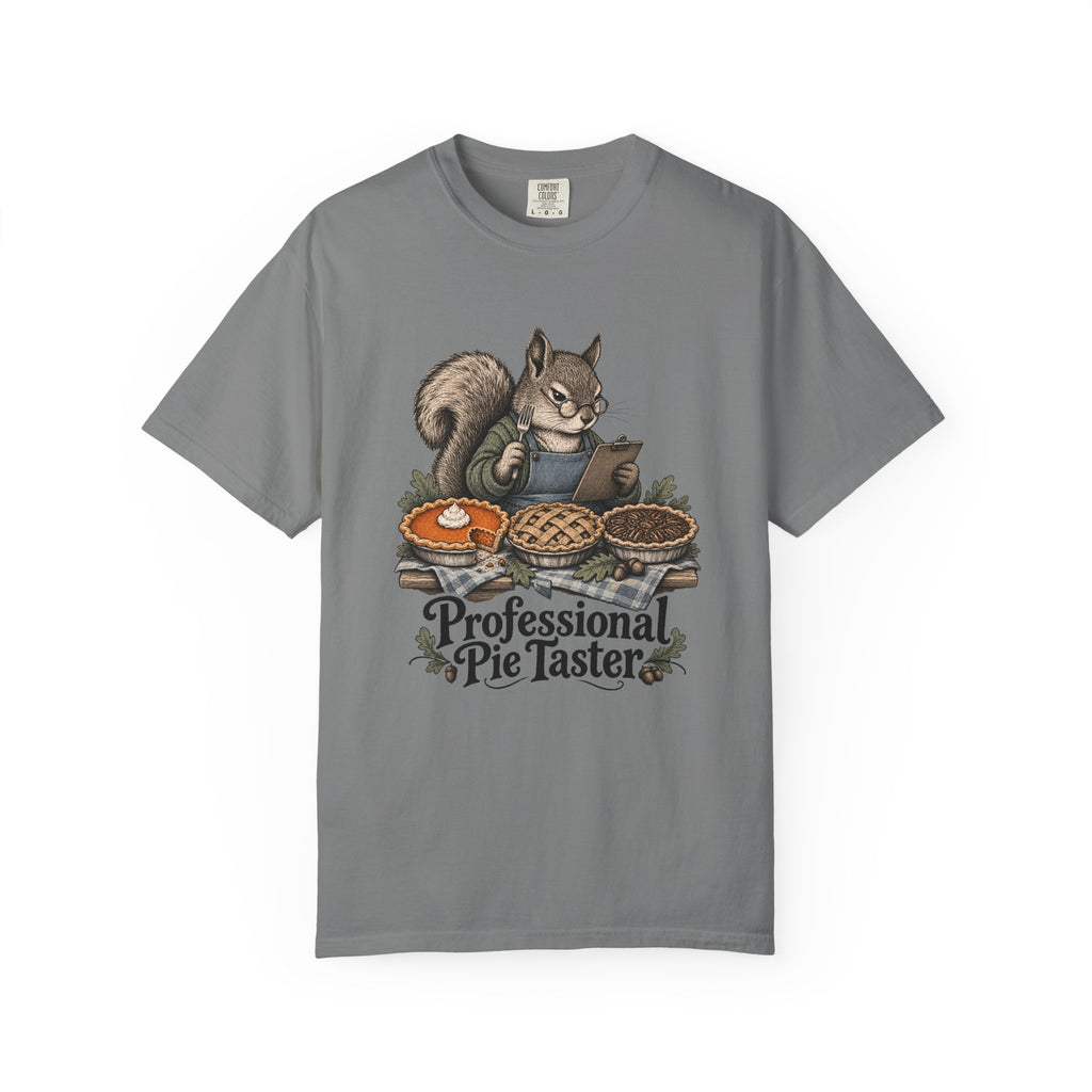Professional Pie Taster T-Shirt – Grey
