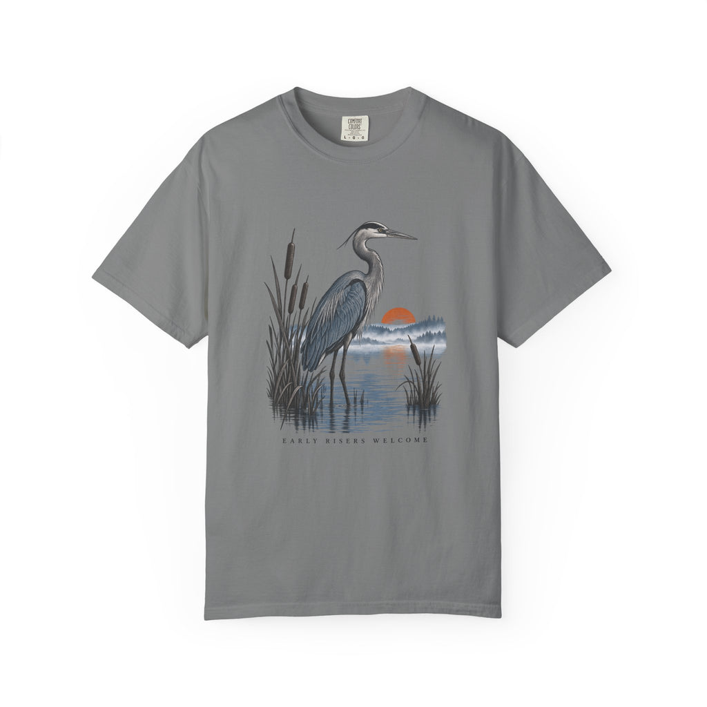 Early Risers Welcome T-Shirt – Grey