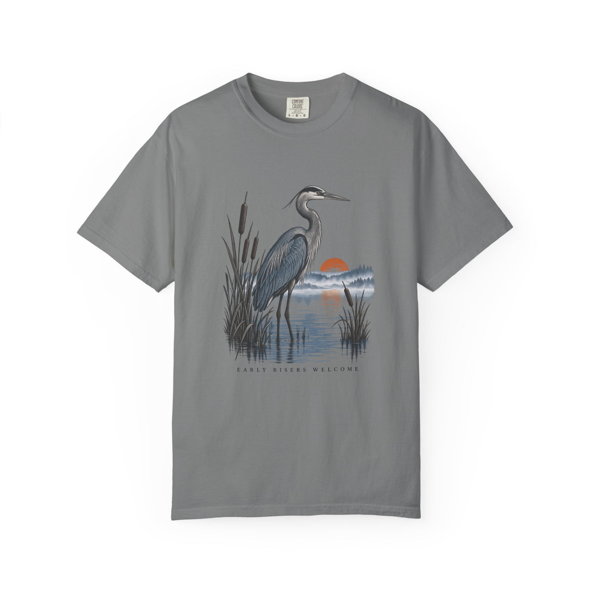 Early Risers Welcome T-Shirt – Grey