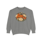 Botanical Pumpkins Sweatshirt – Grey