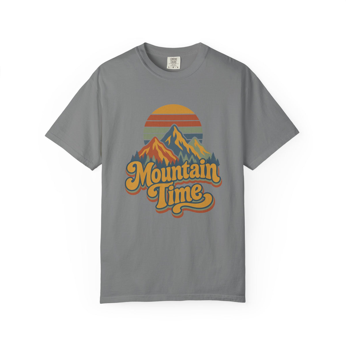 Mountain Time T-Shirt – Grey