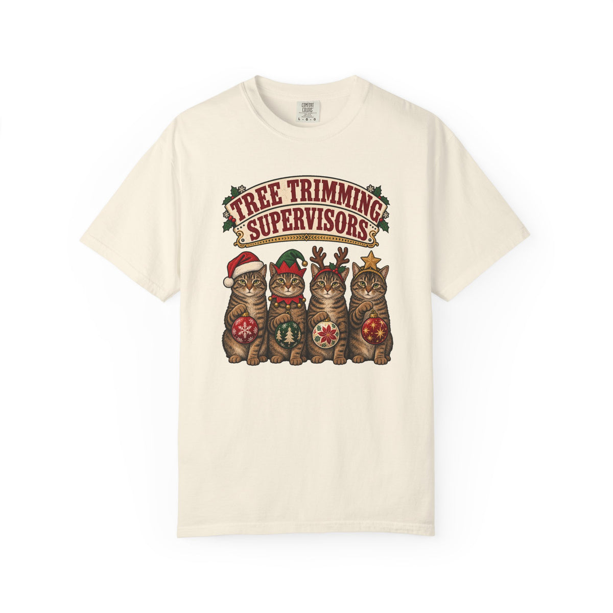 Tree Trimming Supervisors T-Shirt – Ivory