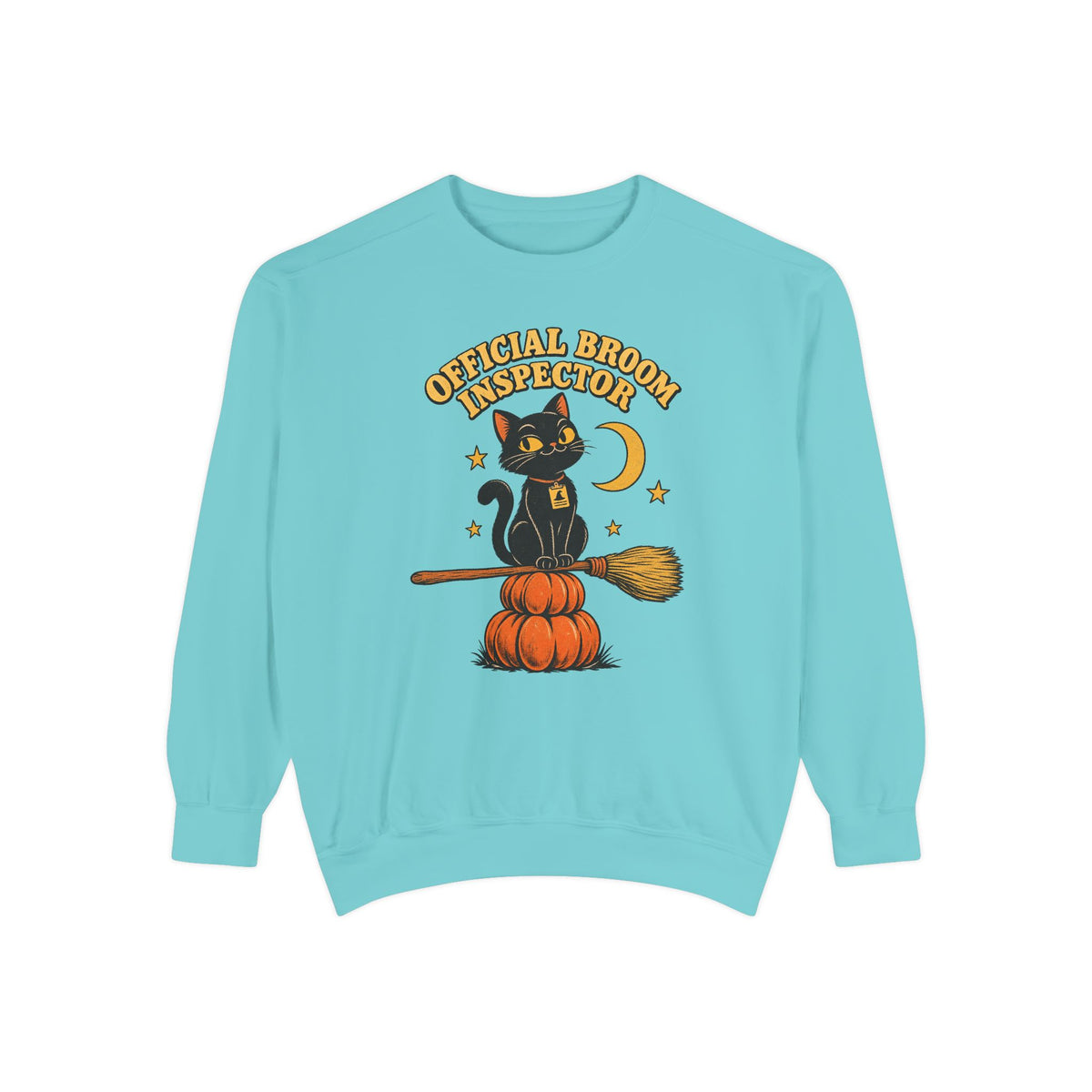 Official Broom Inspector Sweatshirt – Chalky Mint