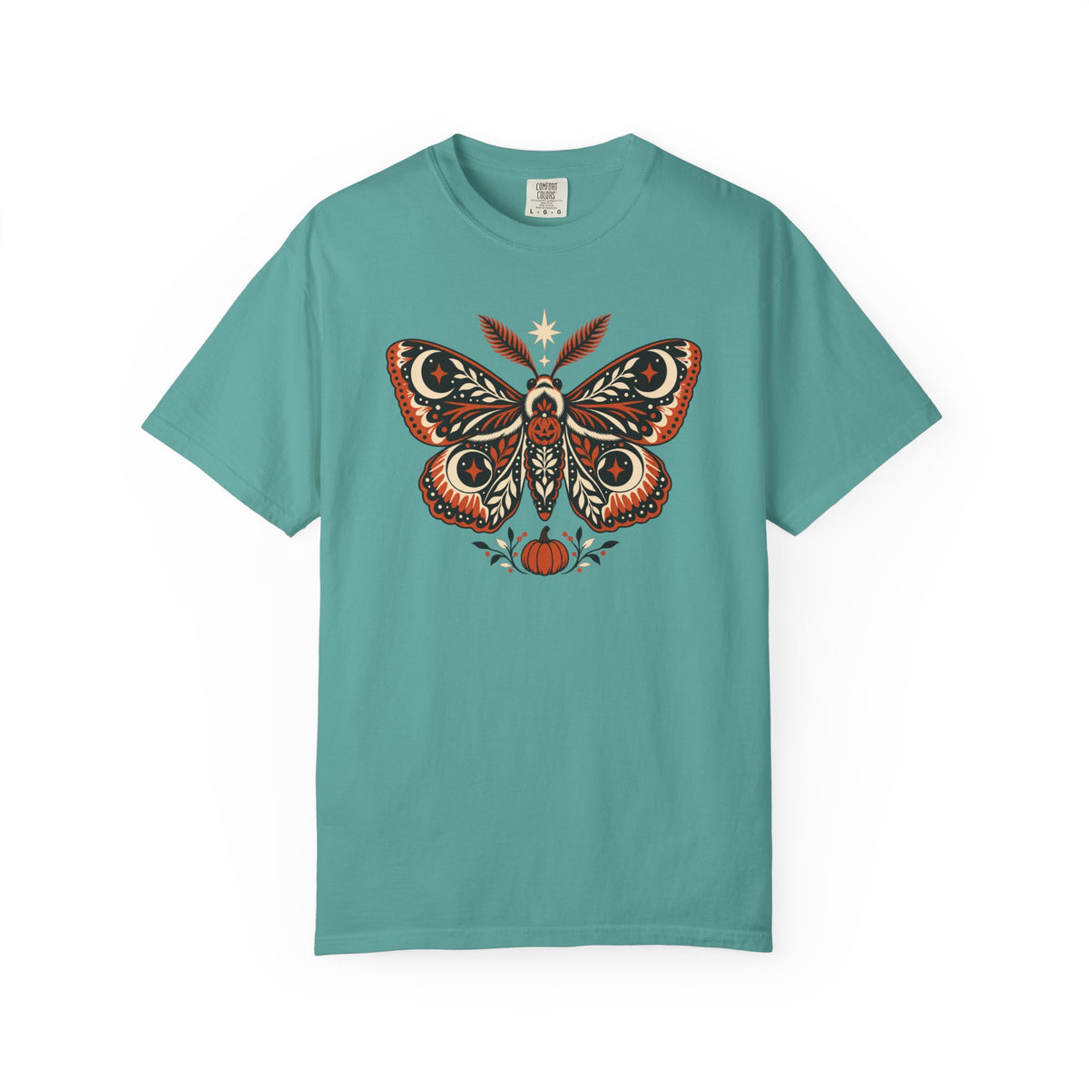 October Moth T-Shirt – Seafoam